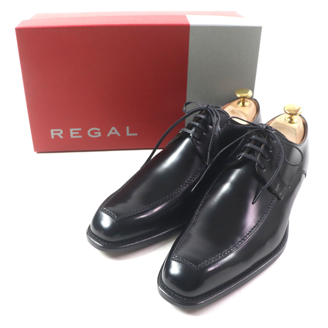 REGAL - 未使用品▽REGAL リーガル スクエアトゥ 外羽根 レース REGAL - 未使用品▽REGAL リーガル スクエアトゥ 外羽根 レース