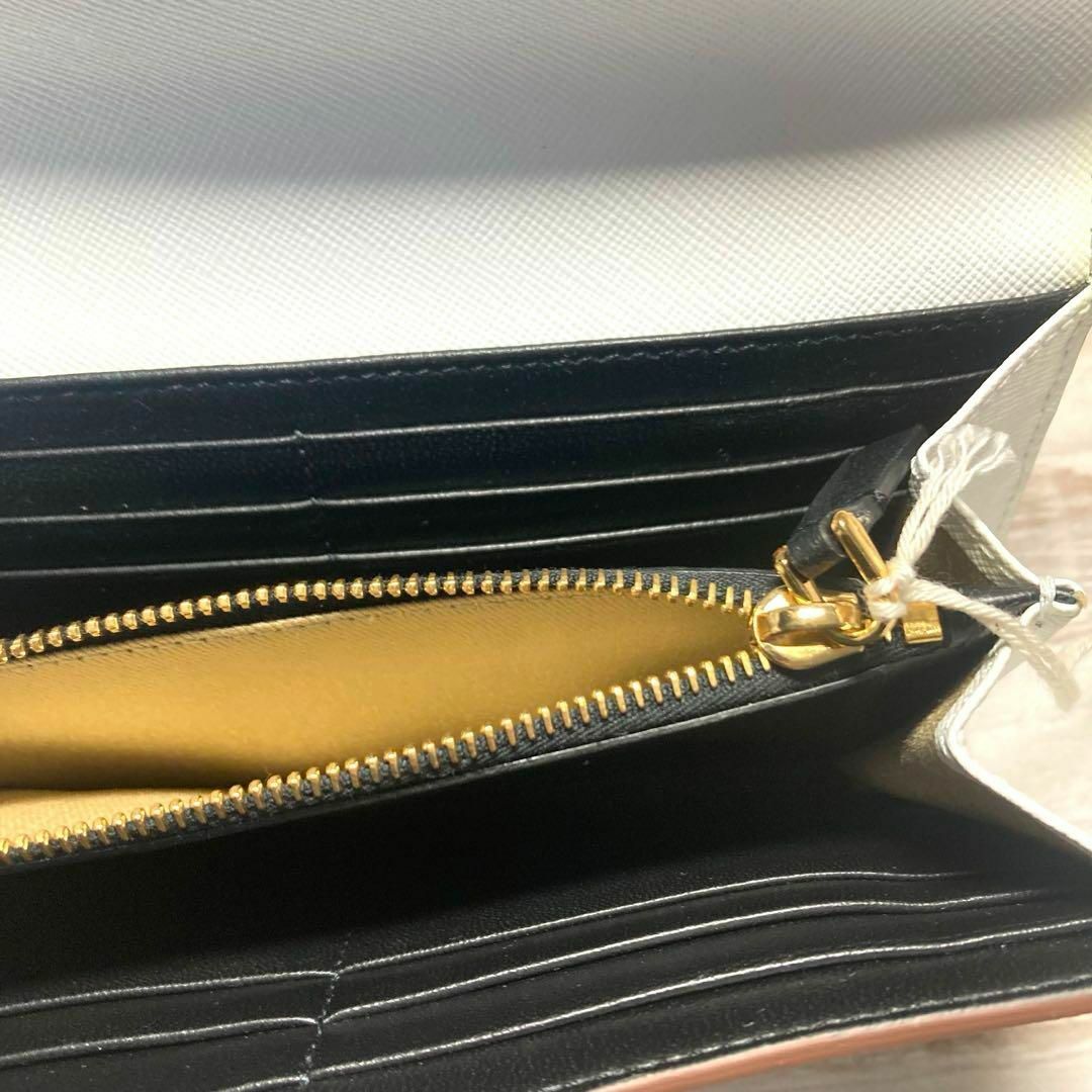 MARNI - マルニ 長財布 サファーノレザー ホワイト プレゼント用 MARNI - マルニ 長財布 サファーノレザー ホワイト プレゼント用