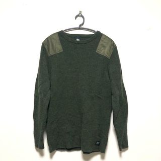 STUSSY - オールドステューシー ハーフジップニット セーター STUSSY - オールドステューシー ハーフジップニット セーター