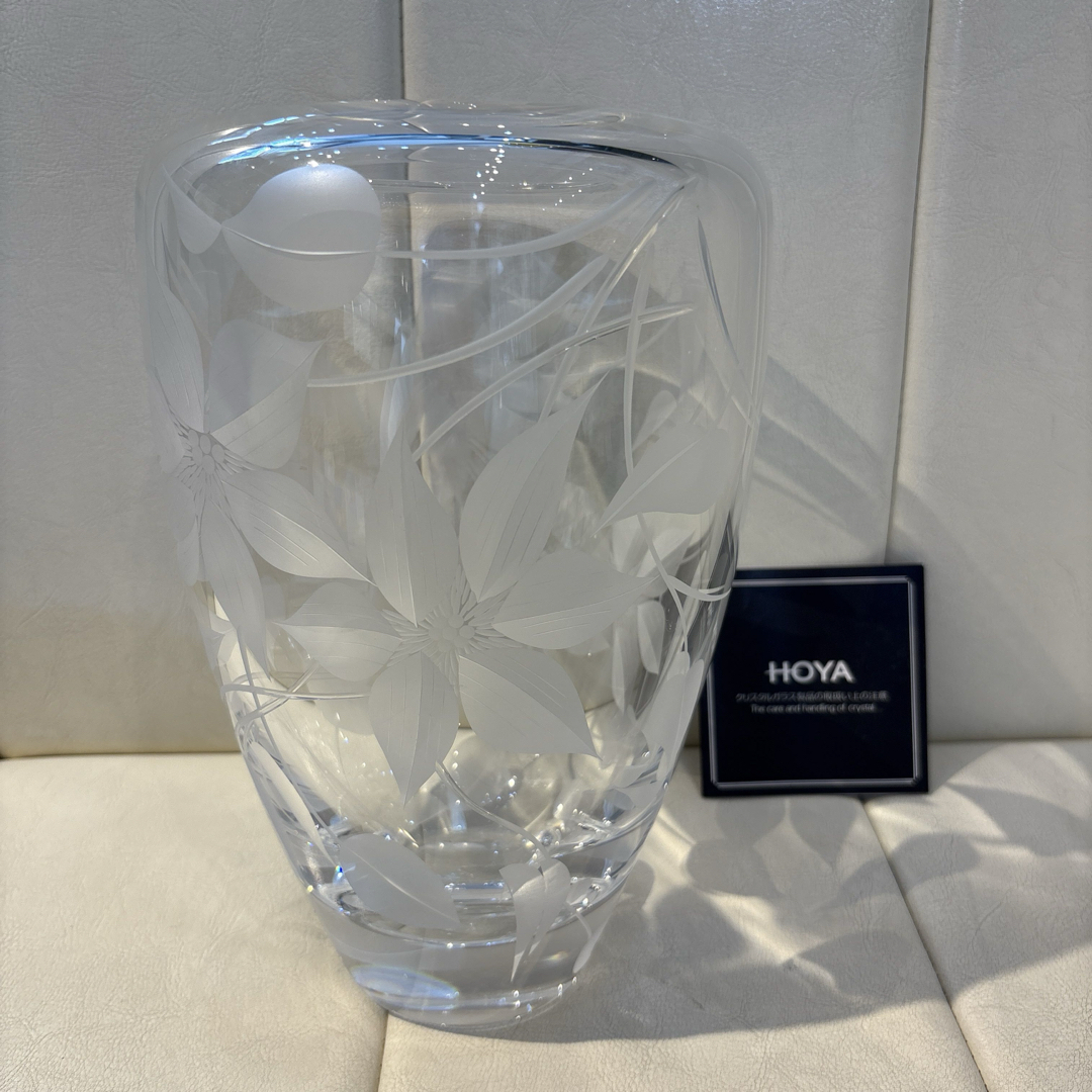 未使用品! ☆HOYA☆ ホヤ クリスタル 花瓶の通販 by ミニー 未使用品! ☆HOYA☆ ホヤ クリスタル 花瓶の通販 by ミニー