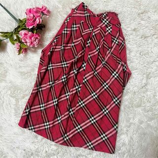 BURBERRY BLUE LABEL - バーバリーブルーレーベル ノースリーブ BURBERRY BLUE LABEL - バーバリーブルーレーベル ノースリーブ