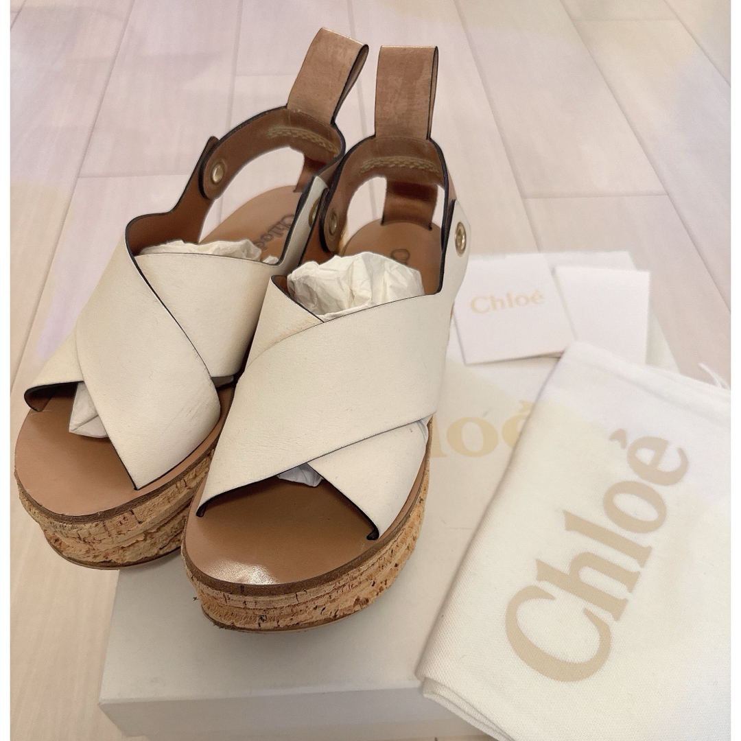 Chloe - クロエ chloe サンダル 厚底 35.5の通販 by yrn's shop Chloe - クロエ chloe サンダル 厚底 35.5の通販 by yrn's shop