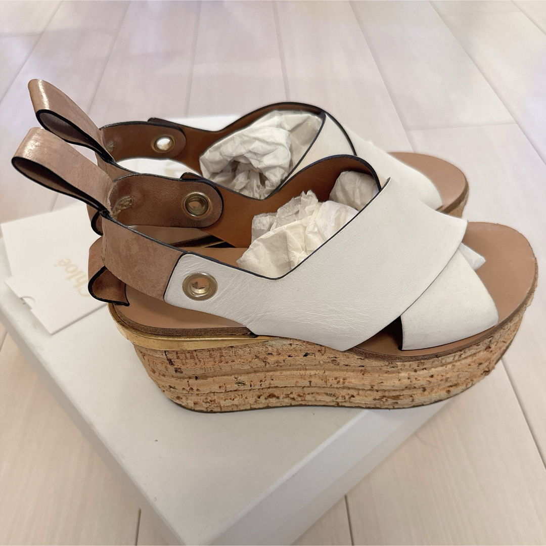 Chloe - クロエ chloe サンダル 厚底 35.5の通販 by yrn's shop Chloe - クロエ chloe サンダル 厚底 35.5の通販 by yrn's shop