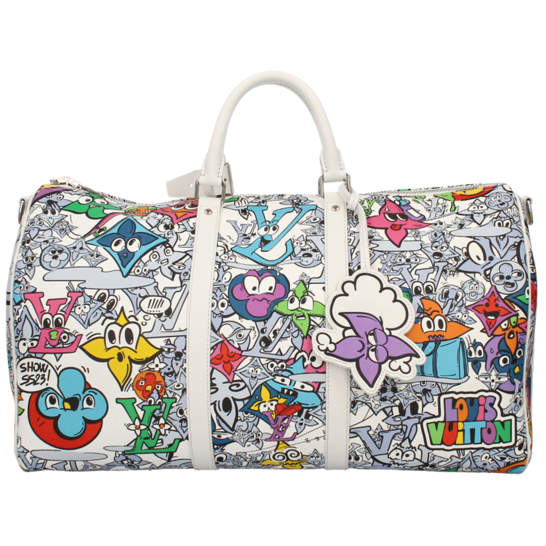LOUIS VUITTON - ルイ・ヴィトン キーポルバンドリエール50 LOUIS VUITTON - ルイ・ヴィトン キーポルバンドリエール50
