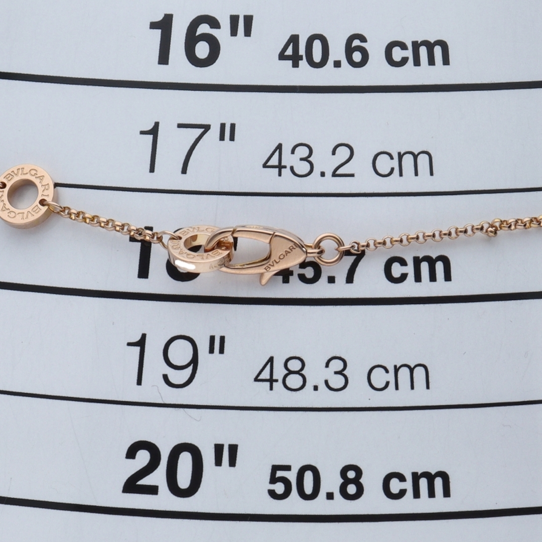 BVLGARI - ブルガリ パレンテシ1Pダイヤネックレス (ヘッド(約cm BVLGARI - ブルガリ パレンテシ1Pダイヤネックレス (ヘッド(約cm