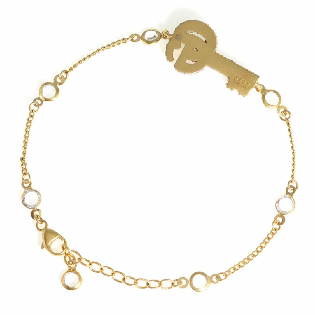 GUCCI - 【美品】グッチ【GUCCI】クリスタル付き ダブルG キー GUCCI - 【美品】グッチ【GUCCI】クリスタル付き ダブルG キー