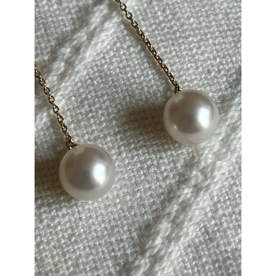 TASAKI - TASAKI ロングピアス 7,8 mmの通販 by Anna|タサキ TASAKI - TASAKI ロングピアス 7,8 mmの通販 by Anna|タサキ