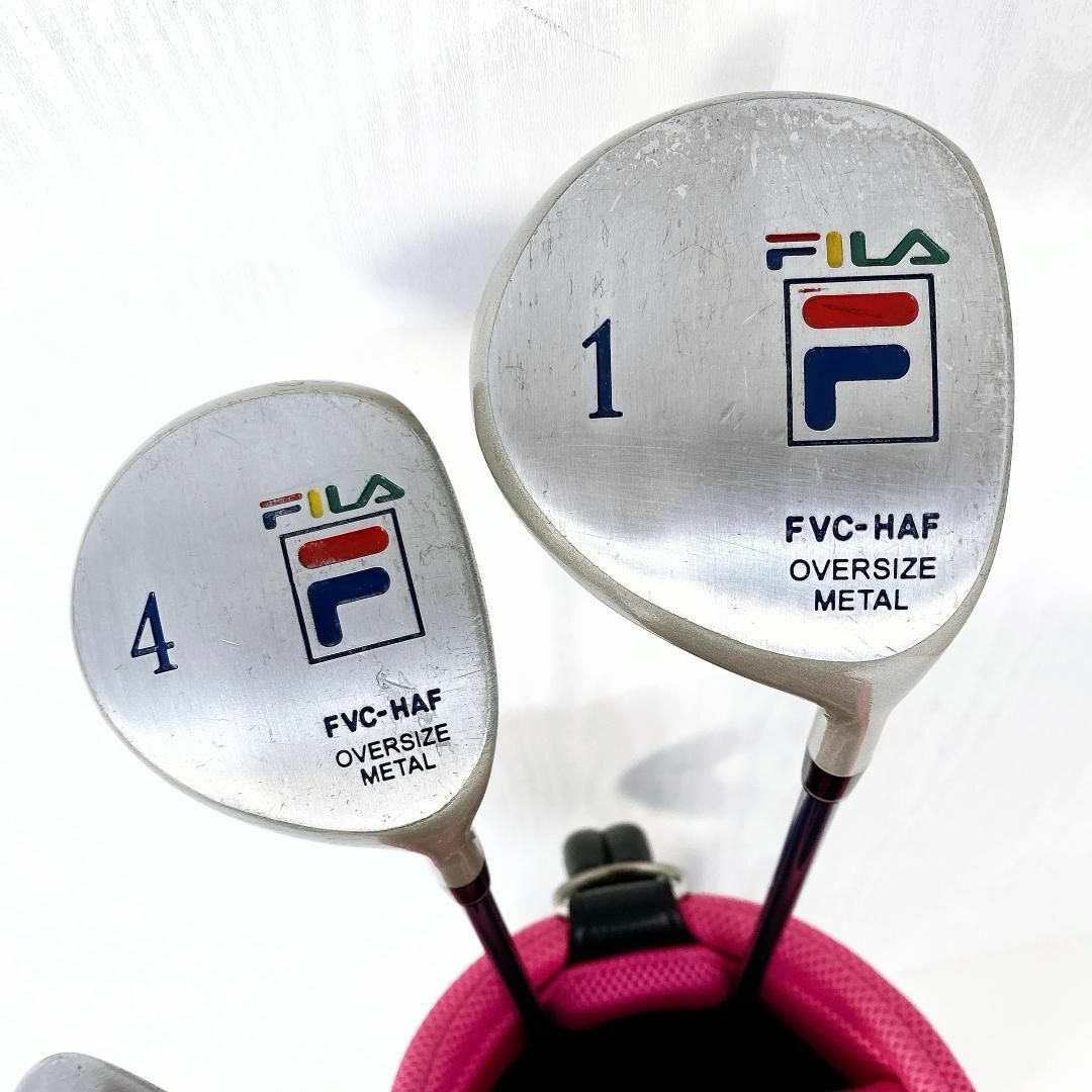 格安】FILA フィラ レディース ゴルフ クラブ 初心者 ハーフ 格安】FILA フィラ レディース ゴルフ クラブ 初心者 ハーフ