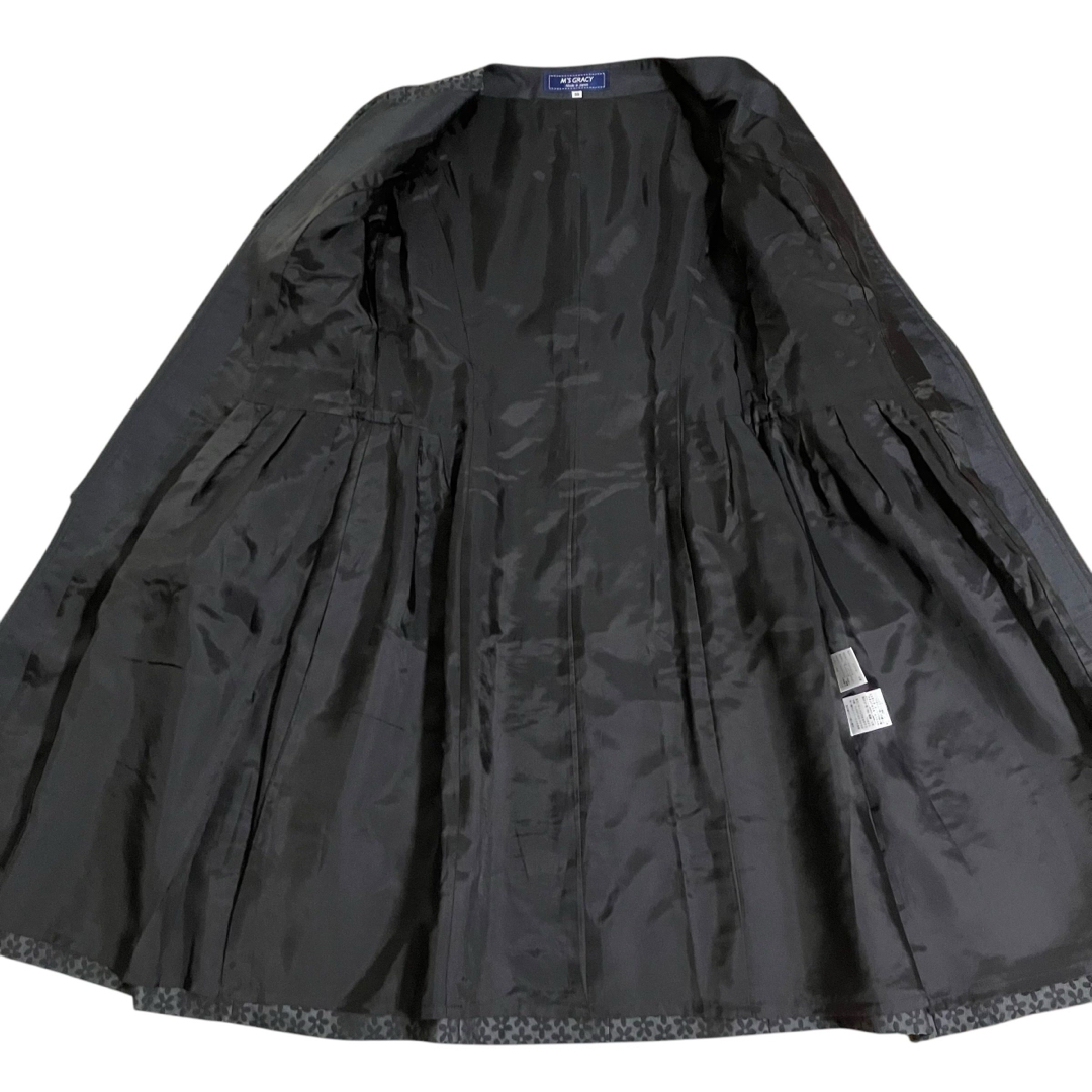 M'S GRACY - 美品◇エムズグレイシー 花柄ダブルジップアップ M'S GRACY - 美品◇エムズグレイシー 花柄ダブルジップアップ