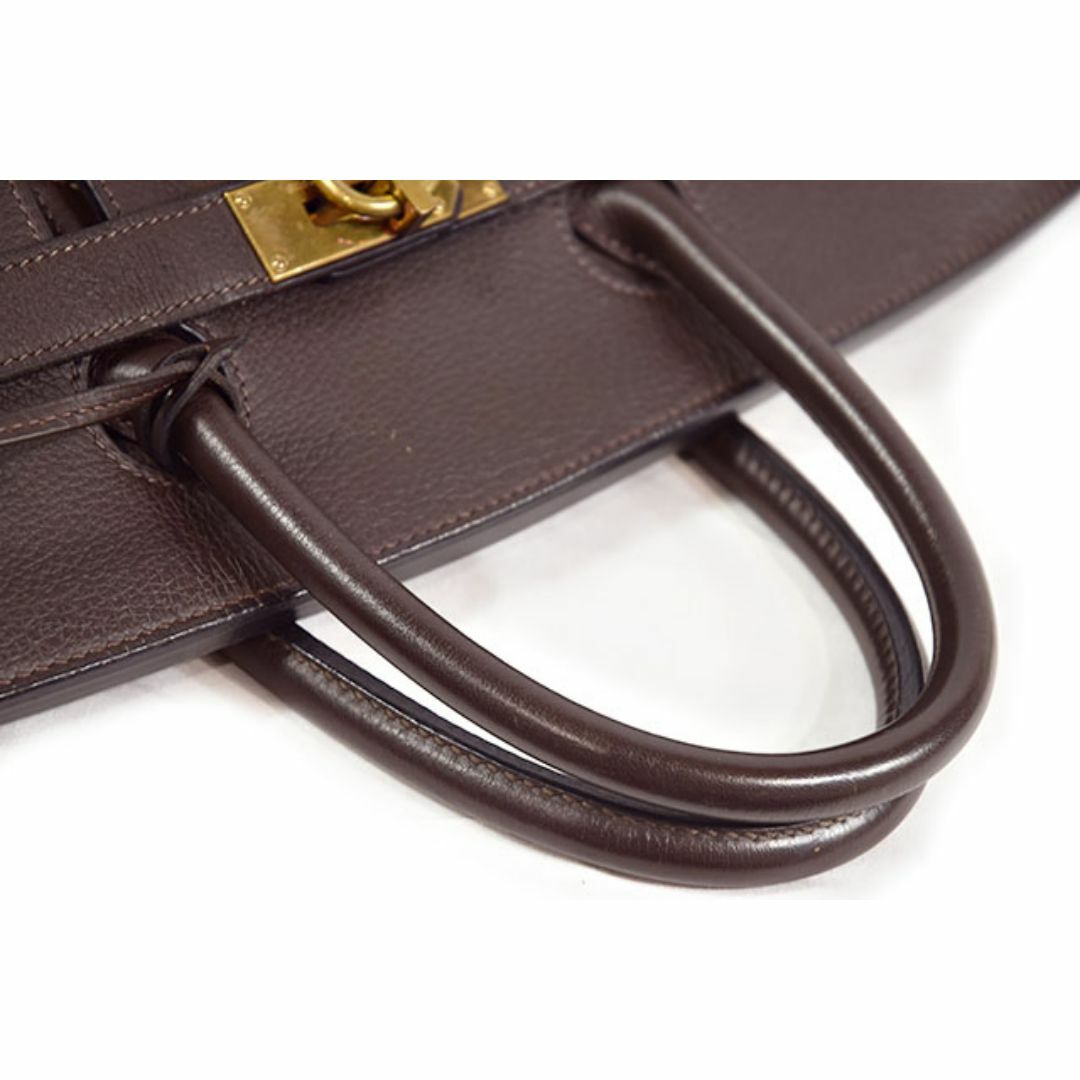HERMES - エルメス オータクロア40 ダークブラウン こげ茶 HERMES - エルメス オータクロア40 ダークブラウン こげ茶