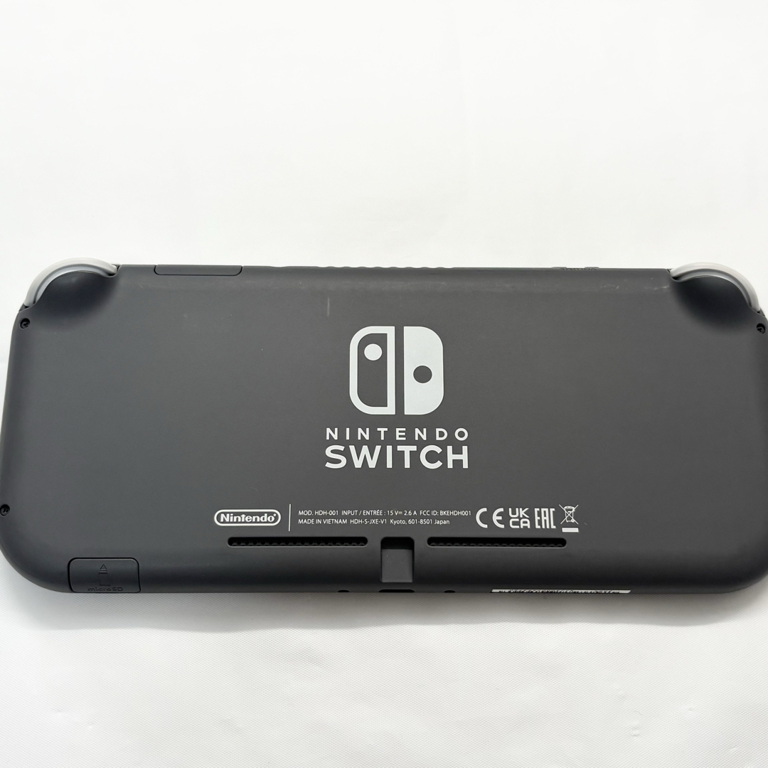 美品☆】ニンテンドー Switch Lite グレー 2023 純正充電器