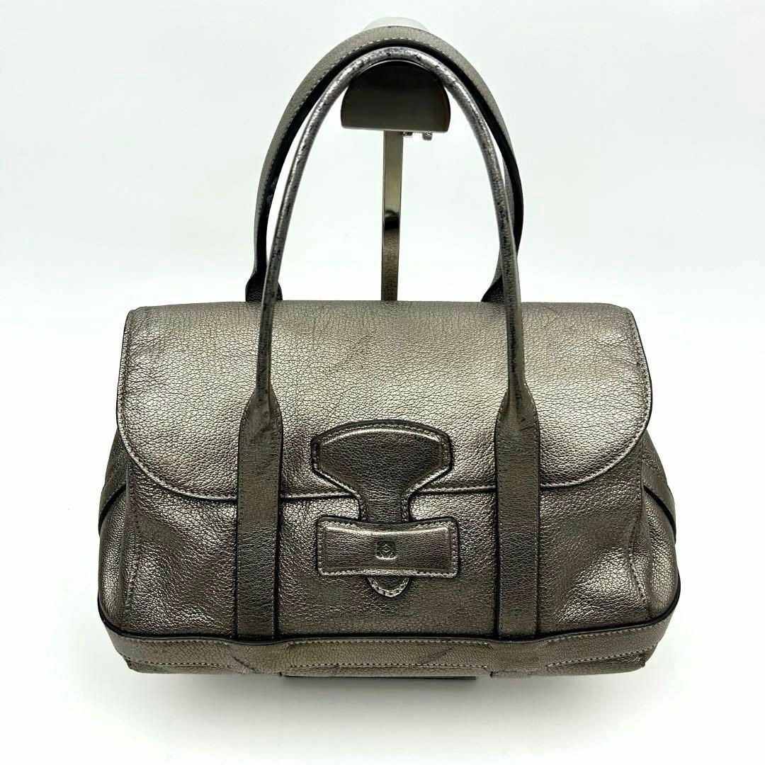LOEWE - 【希少】LOEWE ロエベ バルセロナ ハンドバッグ レザー LOEWE - 【希少】LOEWE ロエベ バルセロナ ハンドバッグ レザー