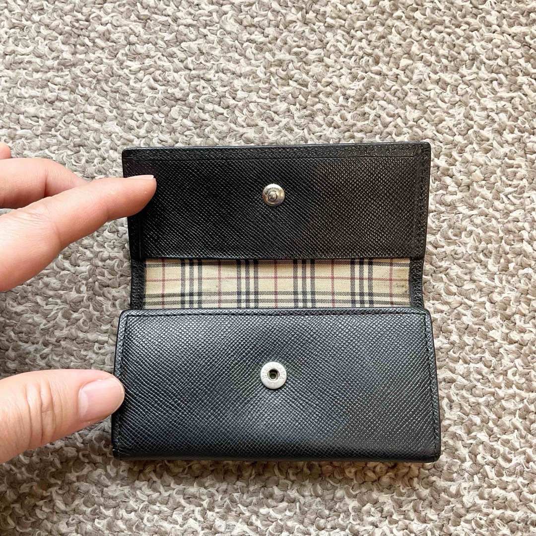 BURBERRY - BURBERRY(バーバリー) キーケース スマートキー 本革 BURBERRY - BURBERRY(バーバリー) キーケース スマートキー 本革