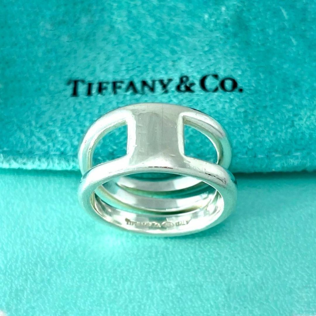 Tiffany & Co. - ティファニー 希少 17号 ダイアゴナル リング Tiffany & Co. - ティファニー 希少 17号 ダイアゴナル リング