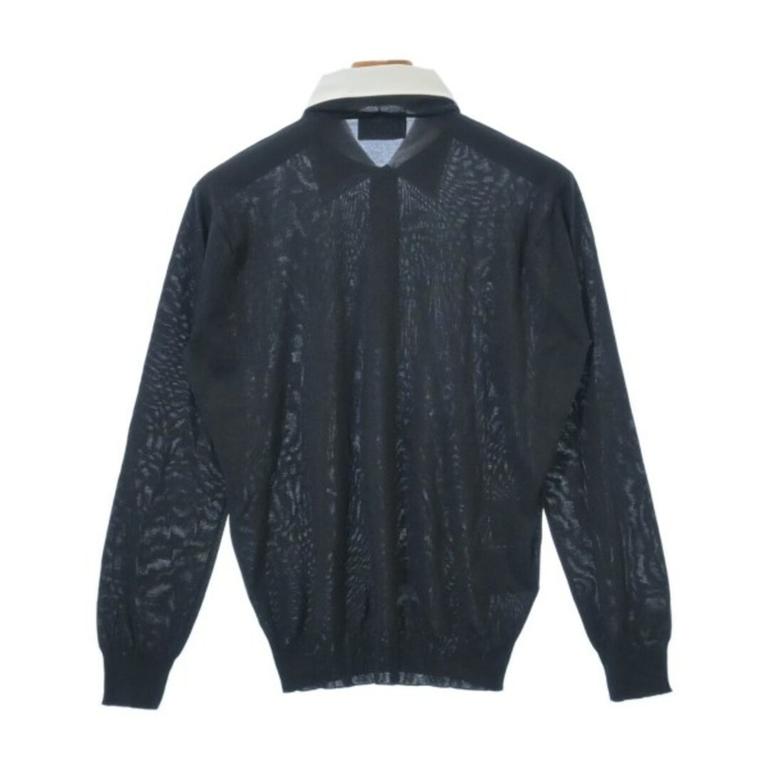 PRADA - PRADA プラダ ニット・セーター 38(S位) 紺 【古着 PRADA - PRADA プラダ ニット・セーター 38(S位) 紺 【古着