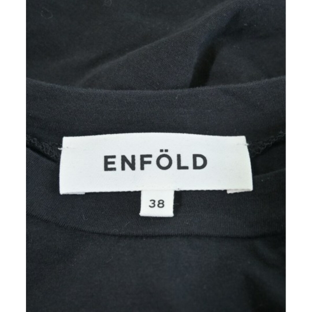 ENFOLD - ENFOLD エンフォルド Tシャツ・カットソー 38(M位) 黒 ENFOLD - ENFOLD エンフォルド Tシャツ・カットソー 38(M位) 黒