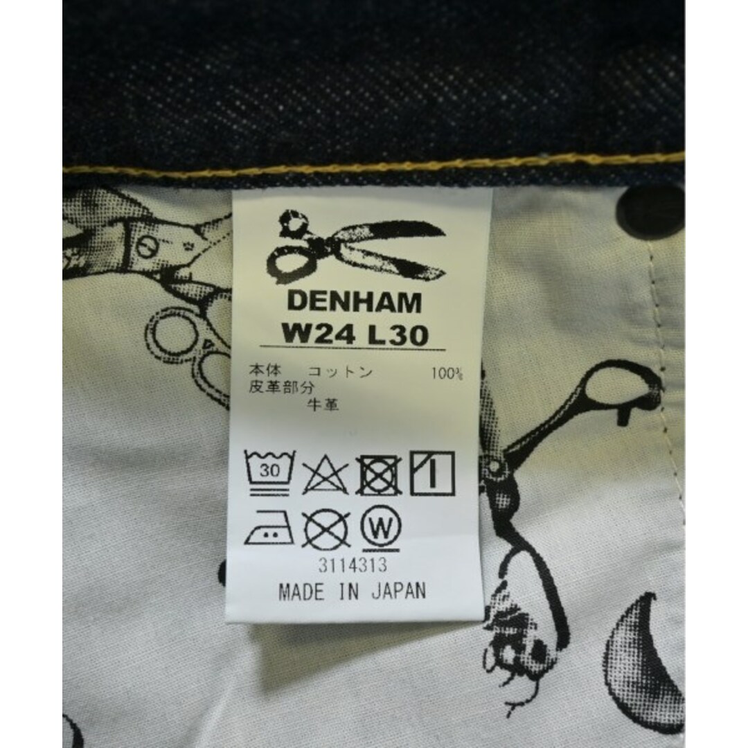 DENHAM - DENHAM デンハム デニムパンツ 24(S位) インディゴ DENHAM - DENHAM デンハム デニムパンツ 24(S位) インディゴ