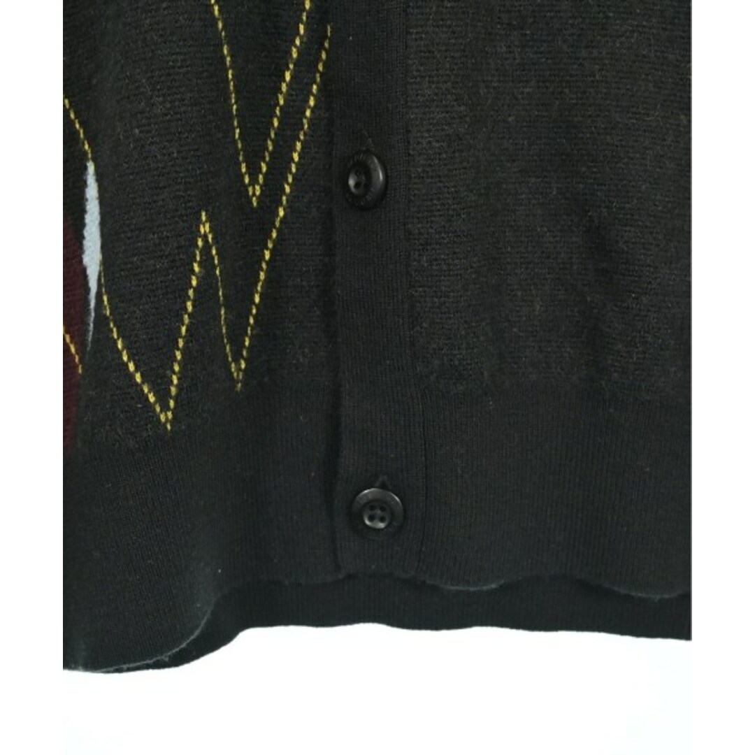 FRED PERRY - FRED PERRY フレッドペリー カーディガン L 黒x FRED PERRY - FRED PERRY フレッドペリー カーディガン L 黒x