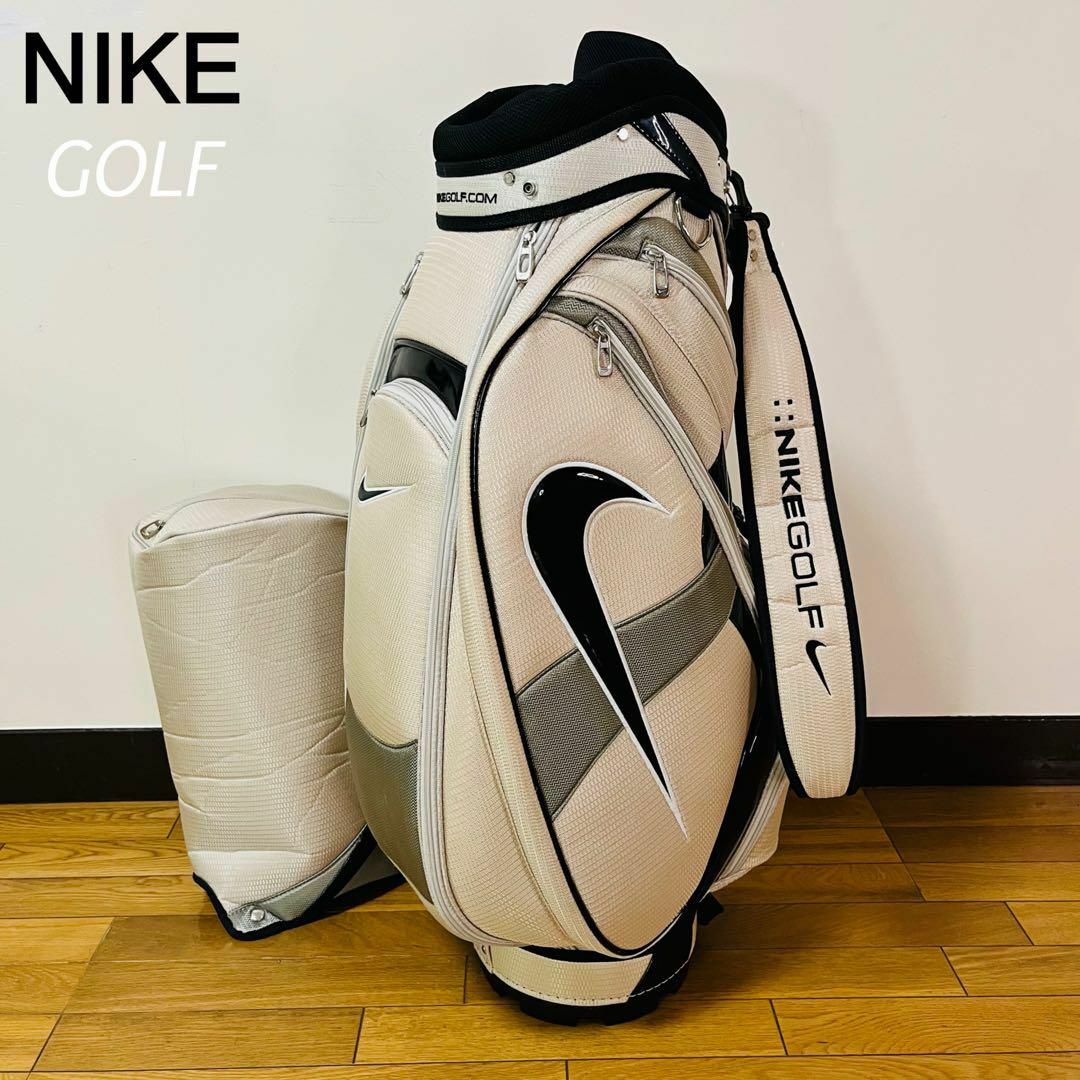NIKE - 【希少美品】ナイキ ゴルフ キャディバッグ NIKE GOLF NIKE - 【希少美品】ナイキ ゴルフ キャディバッグ NIKE GOLF