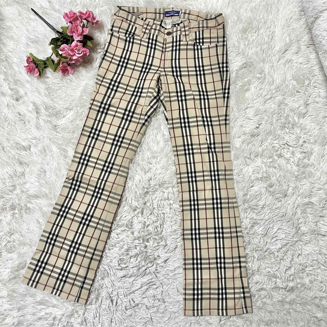 BURBERRY BLUE LABEL - バーバリーブルーレーベル パンツ ノバ BURBERRY BLUE LABEL - バーバリーブルーレーベル パンツ ノバ