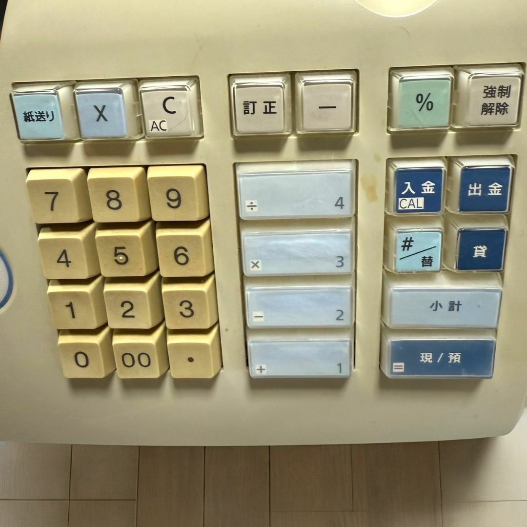 CASIO - ☆送料無料 CASIO カシオ TE-M80 グレー 電子レジスター CASIO - ☆送料無料 CASIO カシオ TE-M80 グレー 電子レジスター