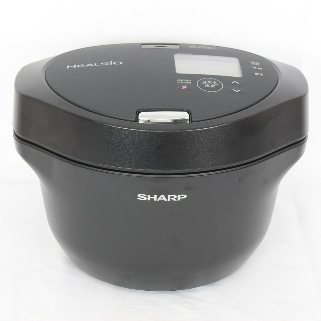 SHARP - 【美品】シャープ ヘルシオ ホットクック KN-HW16G-B 水 SHARP - 【美品】シャープ ヘルシオ ホットクック KN-HW16G-B 水