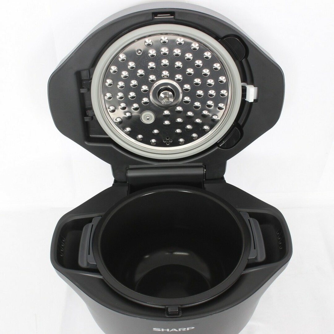 SHARP - 【美品】シャープ ヘルシオ ホットクック KN-HW16G-B 水 SHARP - 【美品】シャープ ヘルシオ ホットクック KN-HW16G-B 水