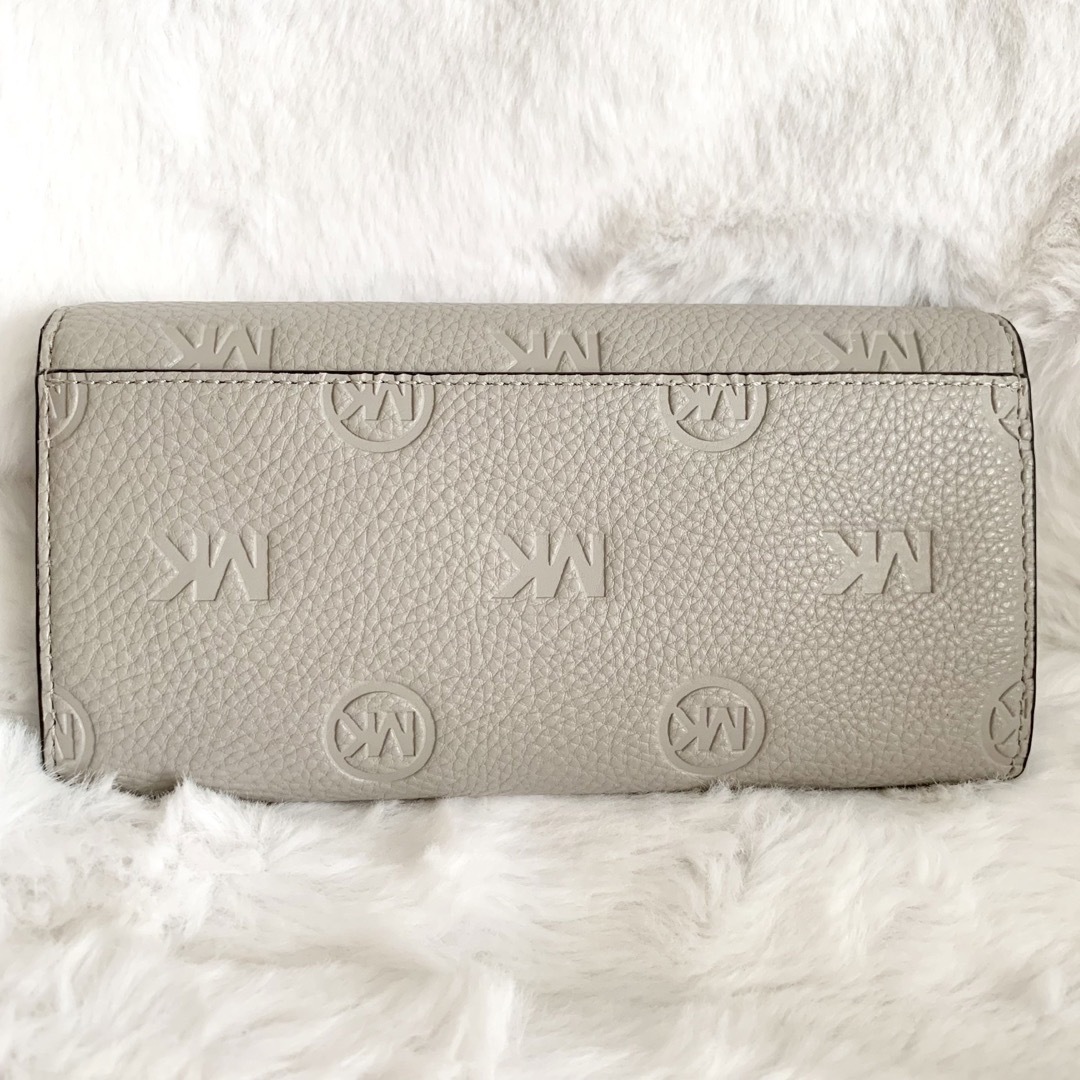MICHAEL KORS - 新品未使用 マイケルコース 長財布 型押しレザー MICHAEL KORS - 新品未使用 マイケルコース 長財布 型押しレザー