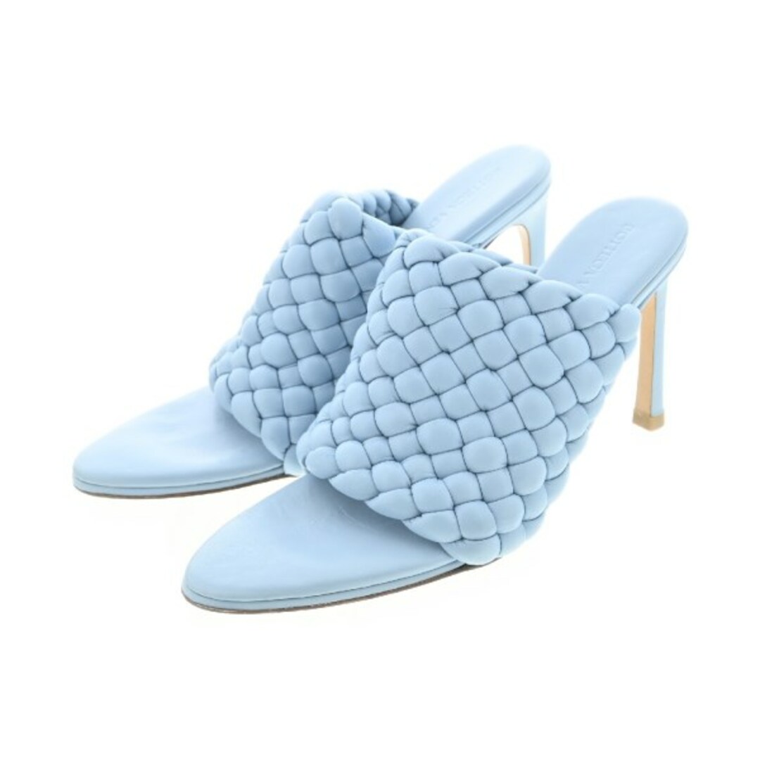 BOTTEGA VENETA - BOTTEGA VENETA サンダル EU39(25.5cm位) 水色 BOTTEGA VENETA - BOTTEGA VENETA サンダル EU39(25.5cm位) 水色