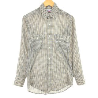 Levi's - 古着 80年代 リーバイス Levi's 長袖 チェックシャツ Levi's - 古着 80年代 リーバイス Levi's 長袖 チェックシャツ
