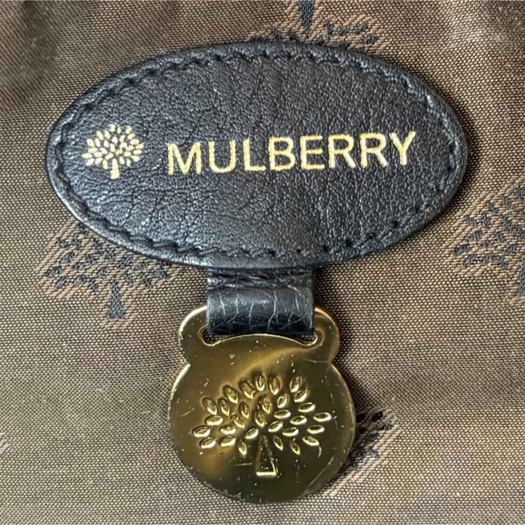 Mulberry - 美品♡MULBERRY マルベリー ターンロック金具 レザー Mulberry - 美品♡MULBERRY マルベリー ターンロック金具 レザー