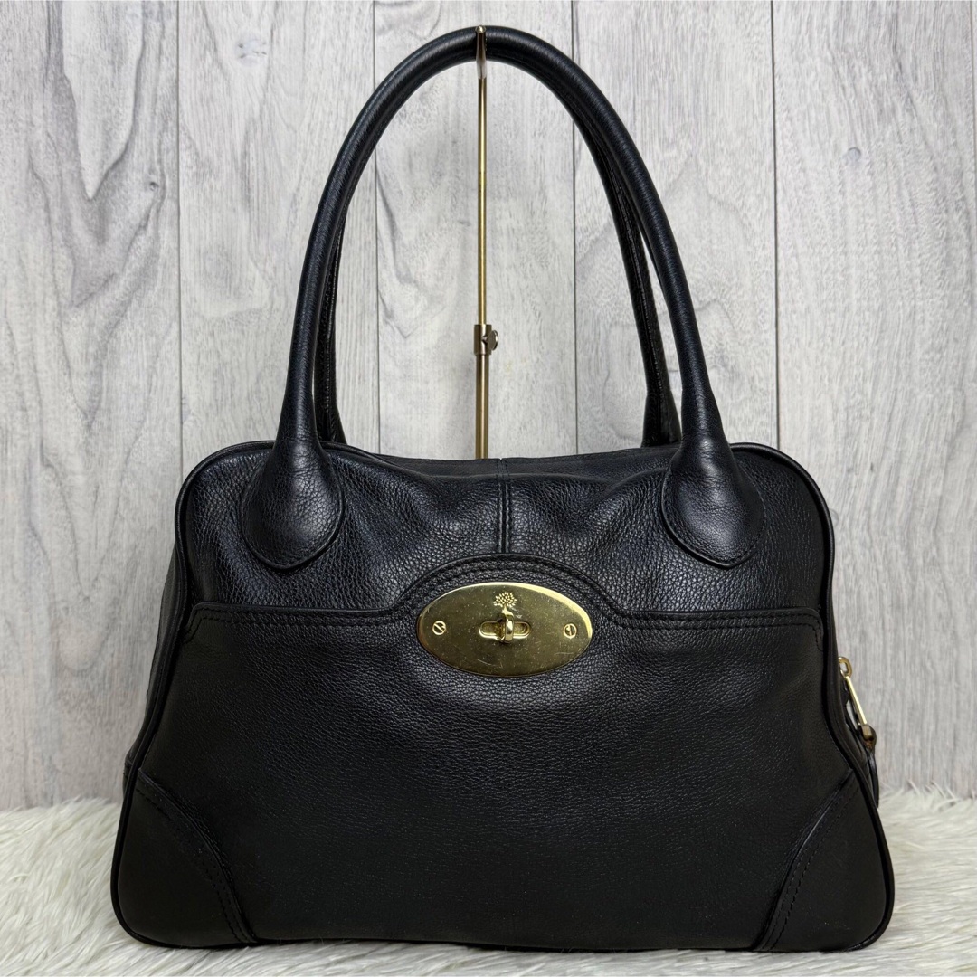Mulberry - 美品♡MULBERRY マルベリー ターンロック金具 レザー Mulberry - 美品♡MULBERRY マルベリー ターンロック金具 レザー
