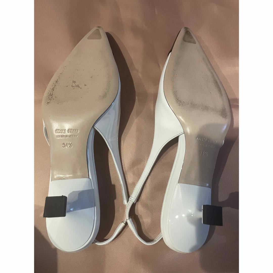 MIU MIU - ♡ miumiu♡ミュウミュウ ロゴ パテント レザー MIU MIU - ♡ miumiu♡ミュウミュウ ロゴ パテント レザー