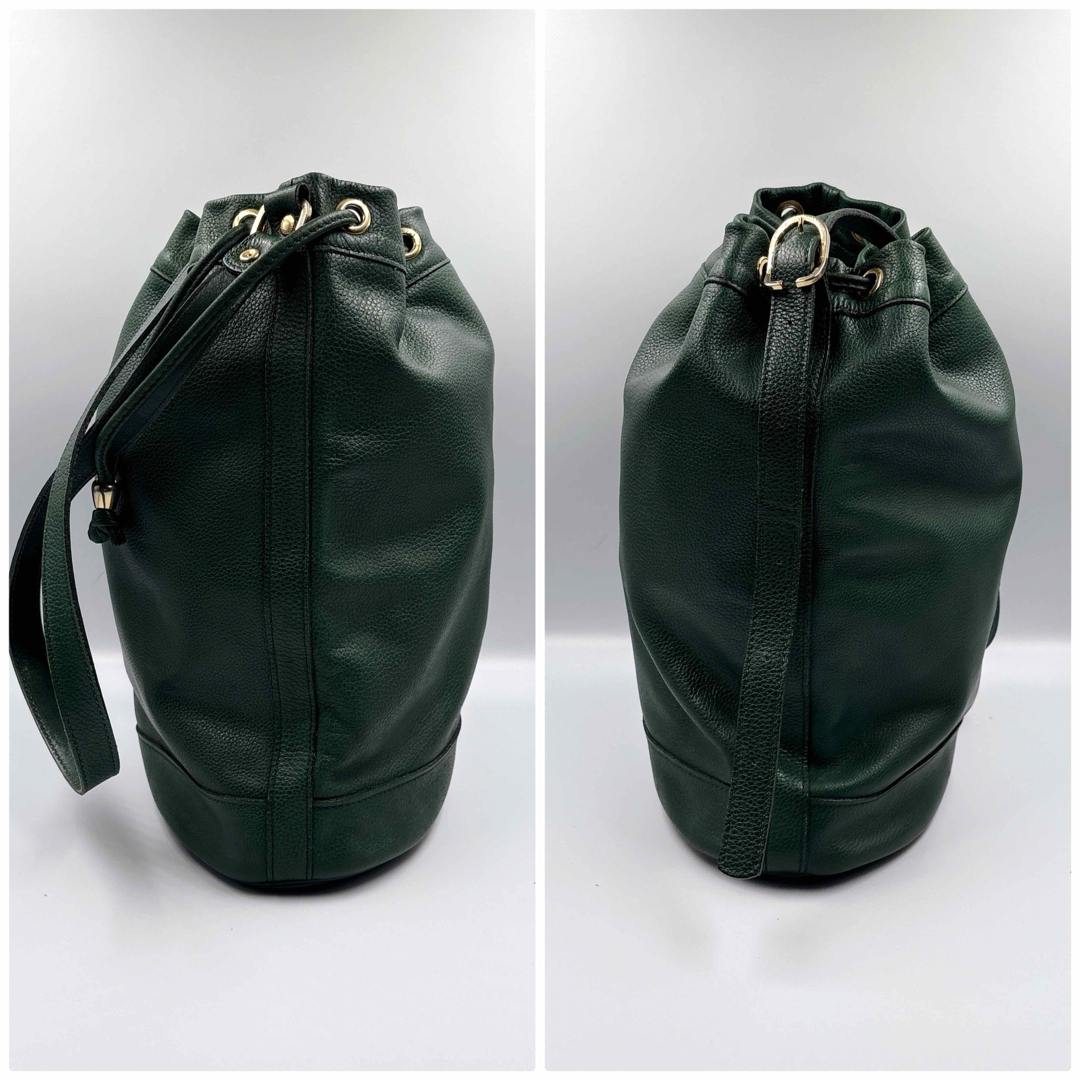 LONGCHAMP - 【美品】ロンシャン ショルダーバッグ 巾着 レザー LONGCHAMP - 【美品】ロンシャン ショルダーバッグ 巾着 レザー