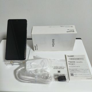 SHARP - 未開封新品 SHARP AQUOS sense9 256 SH-M29 ブラックの SHARP - 未開封新品 SHARP AQUOS sense9 256 SH-M29 ブラックの
