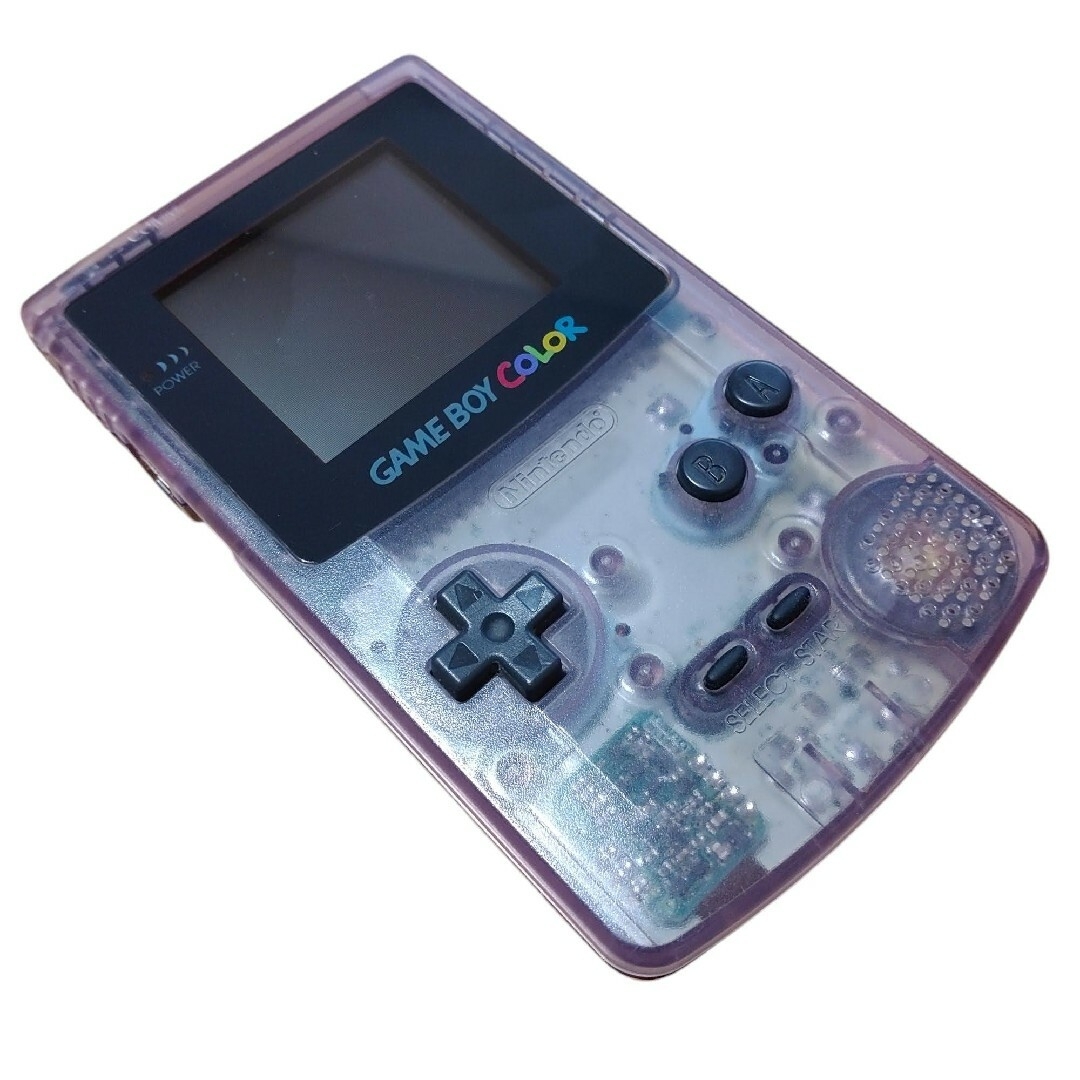 任天堂 - 【動作OK】任天堂 ゲームボーイカラー 本体 クリア 任天堂 - 【動作OK】任天堂 ゲームボーイカラー 本体 クリア