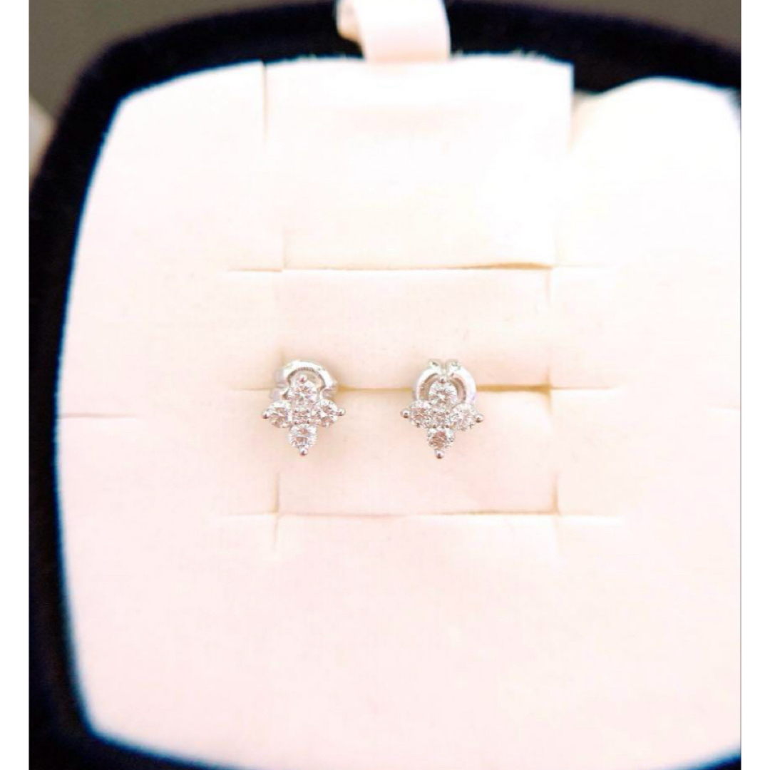 4℃ - ギラギラ✨約D0.28CT✨4℃ ❗️プラチナダイヤモンドピアス 4℃ - ギラギラ✨約D0.28CT✨4℃ ❗️プラチナダイヤモンドピアス