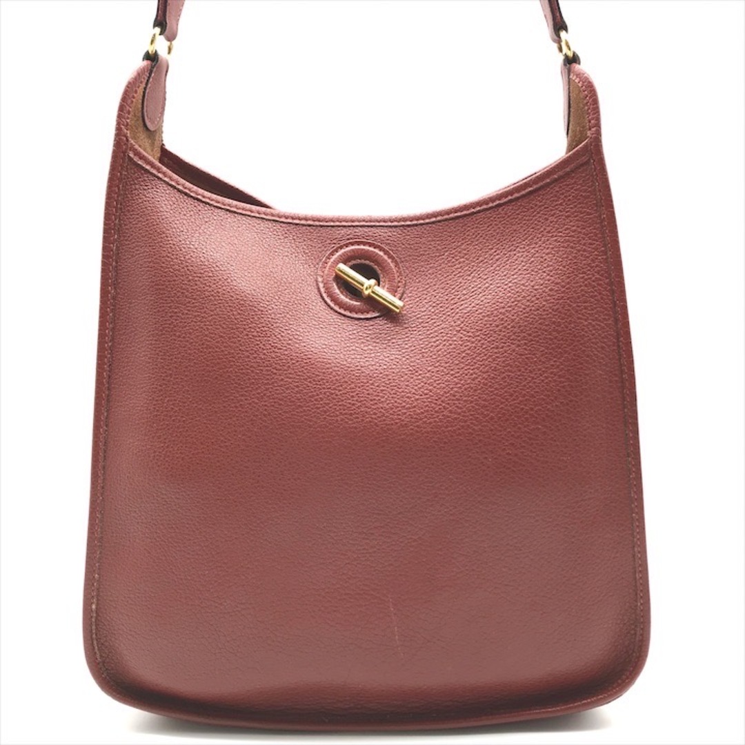 HERMES - HERMES エルメス ヴェスパ レザー ショルダー バッグ HERMES - HERMES エルメス ヴェスパ レザー ショルダー バッグ