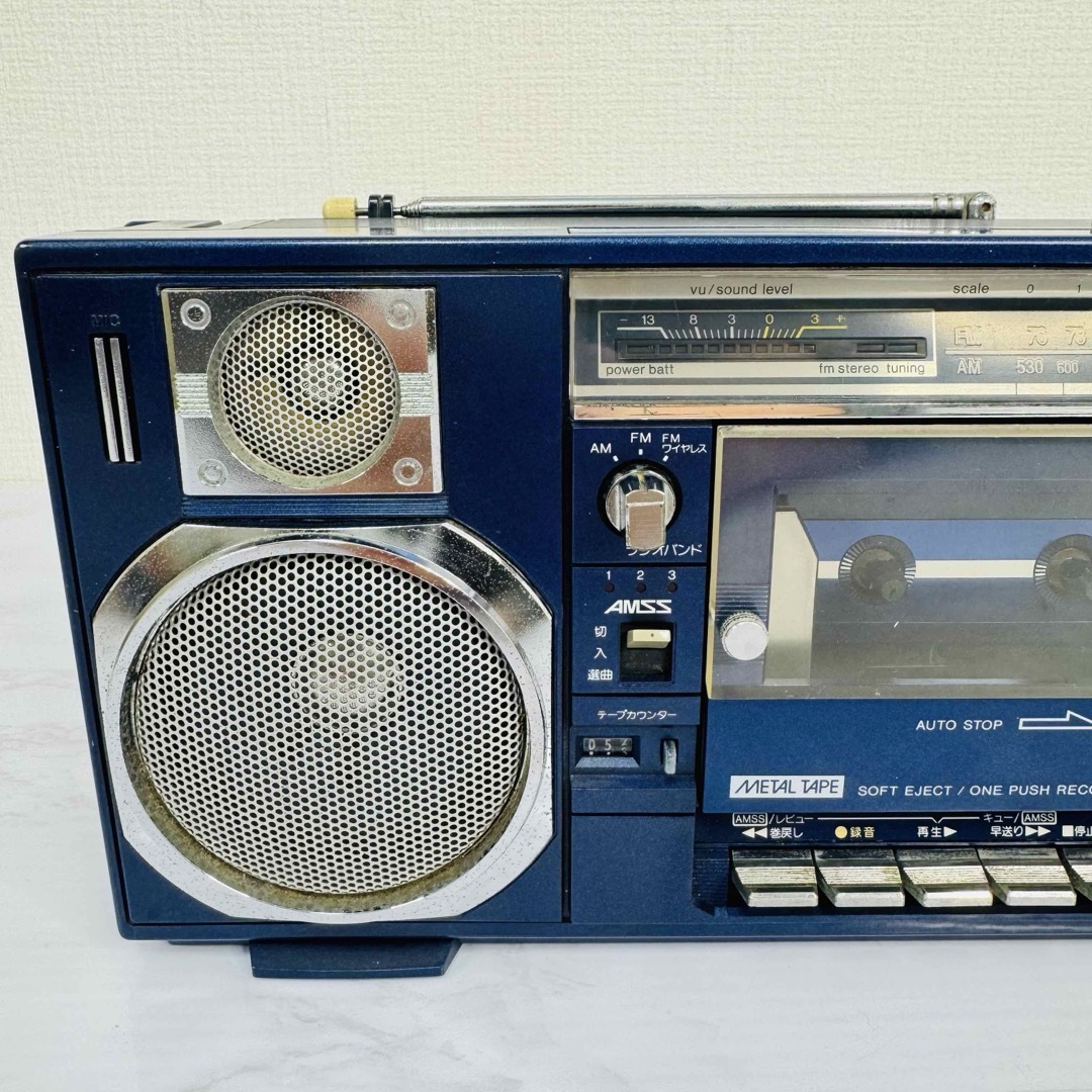 SANYO - SANYO サンヨー MR-V8 ラジカセ ラジオ カセット 昭和 SANYO - SANYO サンヨー MR-V8 ラジカセ ラジオ カセット 昭和