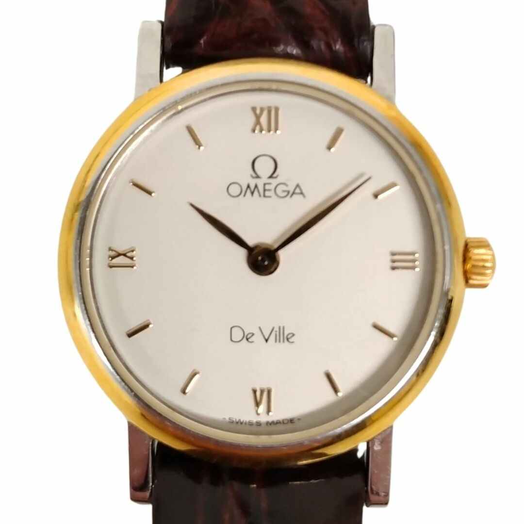 OMEGA - OMEGA オメガ デビル クォーツ レディース 腕時計 正規 OMEGA - OMEGA オメガ デビル クォーツ レディース 腕時計 正規