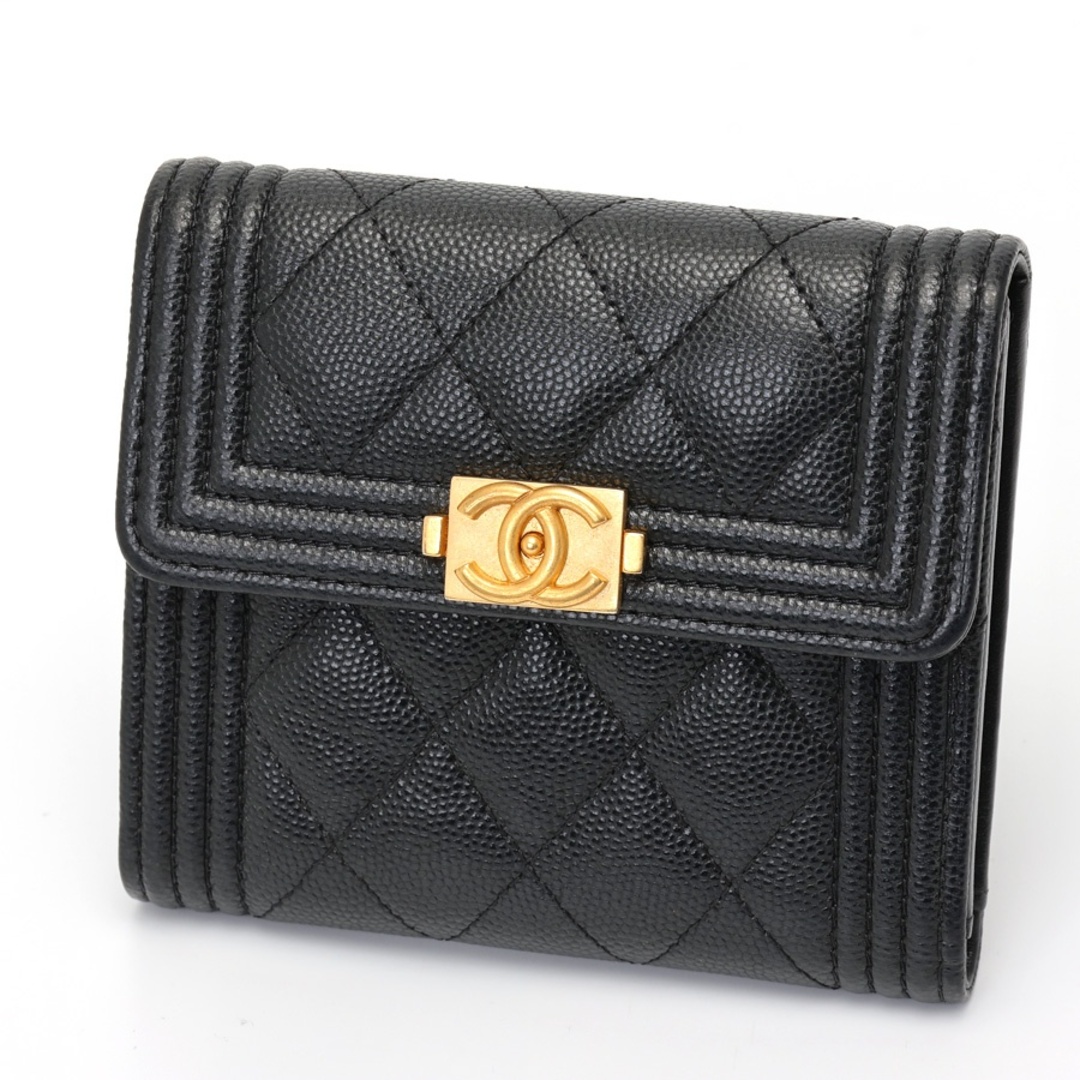 CHANEL - シャネル / CHANEL ボーイシャネル 三つ折り財布 CHANEL - シャネル / CHANEL ボーイシャネル 三つ折り財布