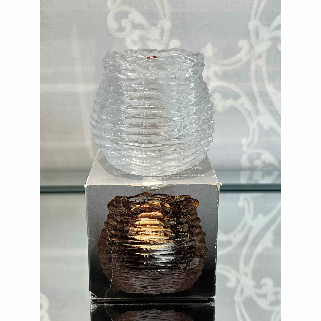 iittala - 【レア イッタラ キャンドルホルダー バスケット 花籠 iittala - 【レア イッタラ キャンドルホルダー バスケット 花籠