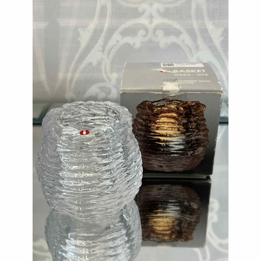 iittala - 【レア イッタラ キャンドルホルダー バスケット 花籠 iittala - 【レア イッタラ キャンドルホルダー バスケット 花籠