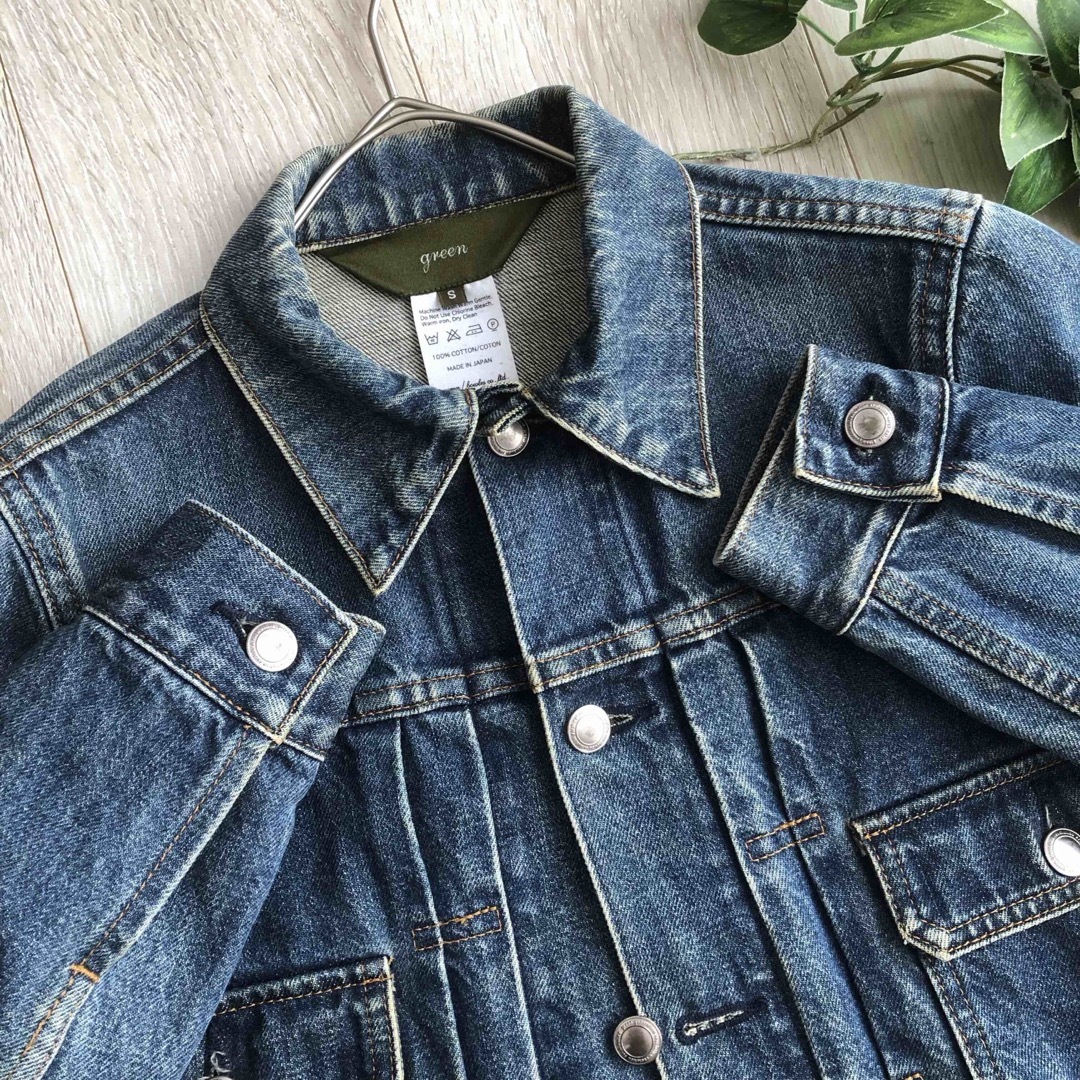 green - 【美品】 green (現 HYKE ) デニムジャケット green - 【美品】 green (現 HYKE ) デニムジャケット