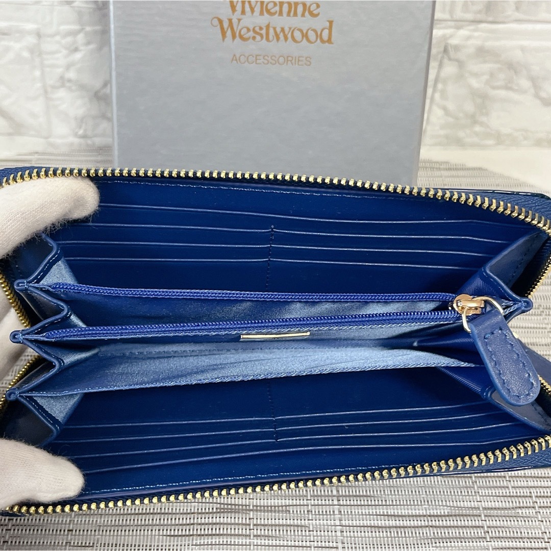 Vivienne Westwood - 新品 VivienneWestwood 長財布 ブルー Vivienne Westwood - 新品 VivienneWestwood 長財布 ブルー