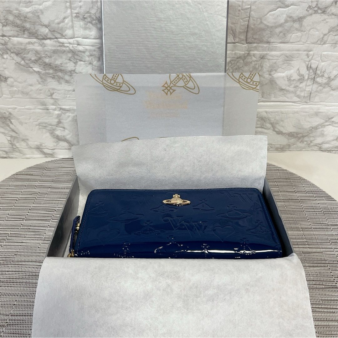 Vivienne Westwood - 新品 VivienneWestwood 長財布 ブルー Vivienne Westwood - 新品 VivienneWestwood 長財布 ブルー