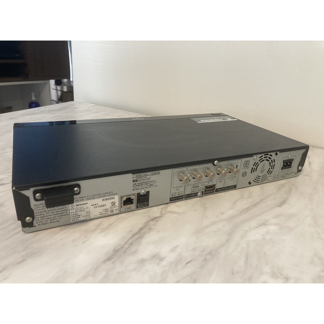 SHARP - SHARP BD-W500 ブルーレイレコーダーの通販 by SHARP - SHARP BD-W500 ブルーレイレコーダーの通販 by