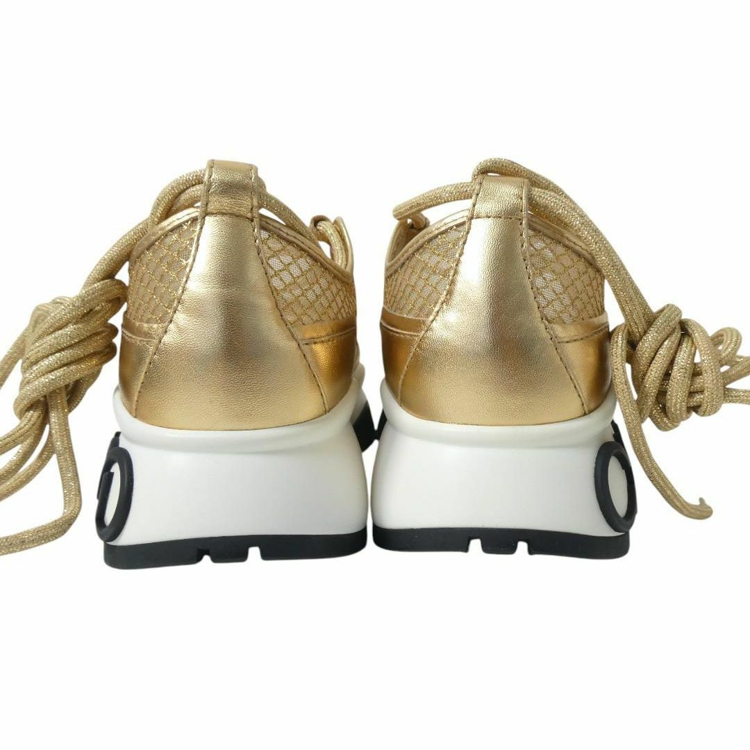 JIMMY CHOO - 新品同様 ジミーチュウ ミシガン レザー メッシュ JIMMY CHOO - 新品同様 ジミーチュウ ミシガン レザー メッシュ
