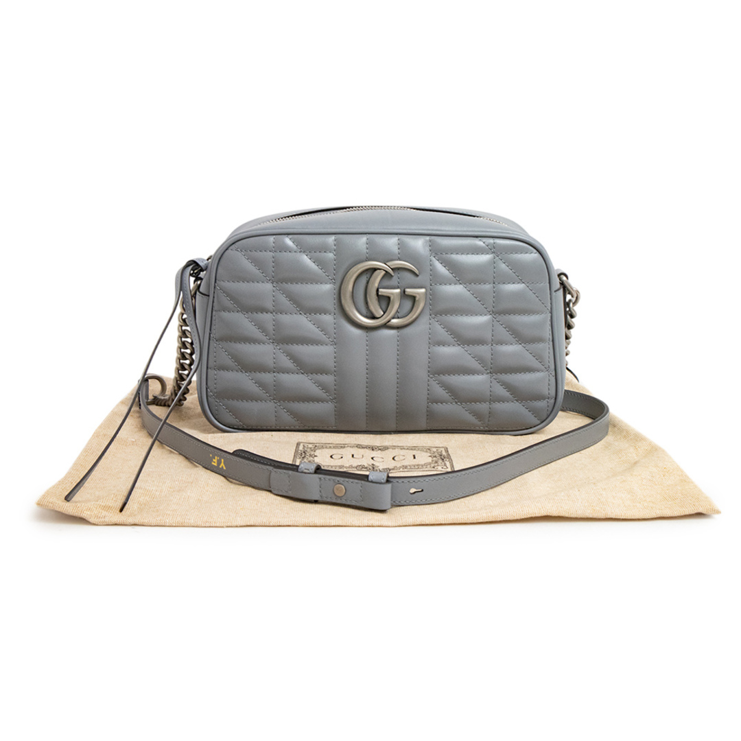 GUCCI - グッチ GGマーモント キルティング スモール チェーン GUCCI - グッチ GGマーモント キルティング スモール チェーン