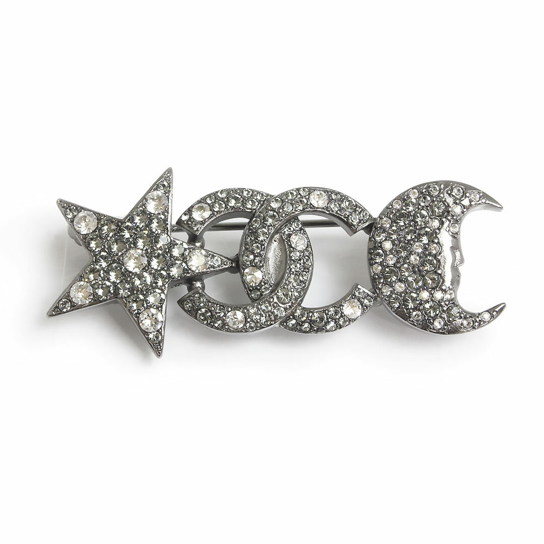 CHANEL - シャネル ラインストーン ココマーク スター 星 ムーン CHANEL - シャネル ラインストーン ココマーク スター 星 ムーン